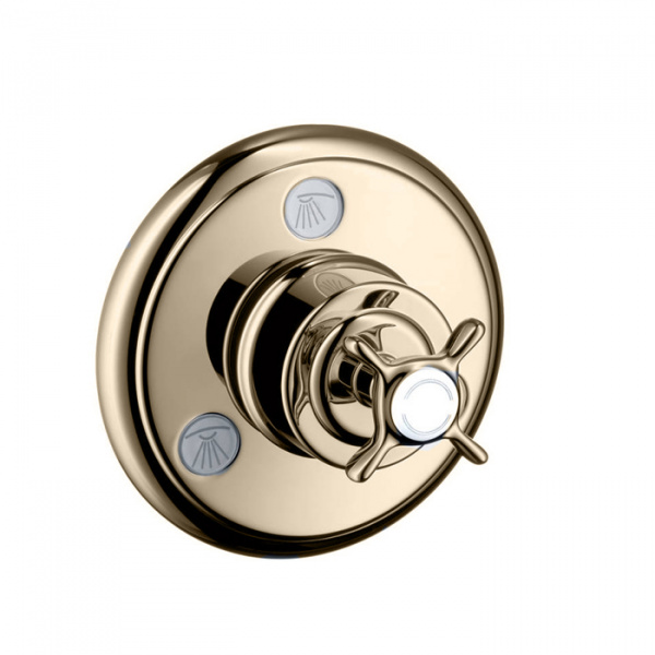 Axor Montreux Запорный вентиль, цвет: никель шлифованный