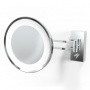 Decor Walther BS 36 LED Косметическое зеркало 22см, подвесное, увел. 3x, подсветка LED, цвет: хром