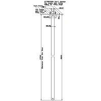Gessi Rettangolo Излив потолочный, для монтажа с удаленным управлением (не входит в комплект), цвет: хром