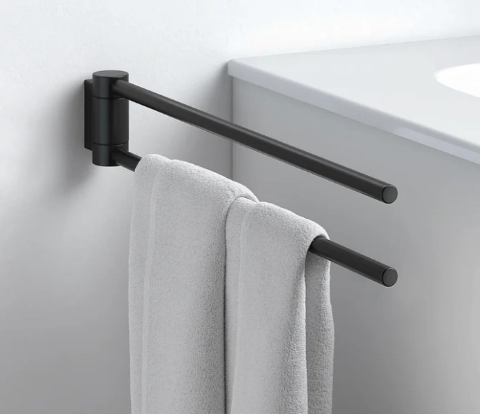 Полотенцедержатель Keuco Plan 14918370000 двойной, черный