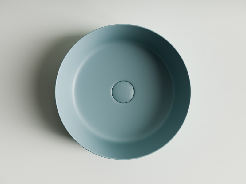 Умывальник чаша накладная круглая (цвет Зеленый Матовый) Element 390*390*120мм Ceramica Nova зеленый матовый CN6022MLG