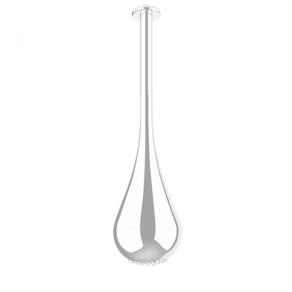 Gessi Goccia Верхний душ для потолочного крепления каплевидной формы, h:602мм, цвет: белый