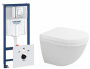 Комплект Grohe Rapid SL 38775001 с подвесным унитазом Duravit Starck-3 2227090000 с крышкой-сиденьем микролифт 0063890000