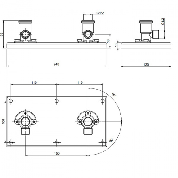 Carlo Frattini, Внутренняя часть