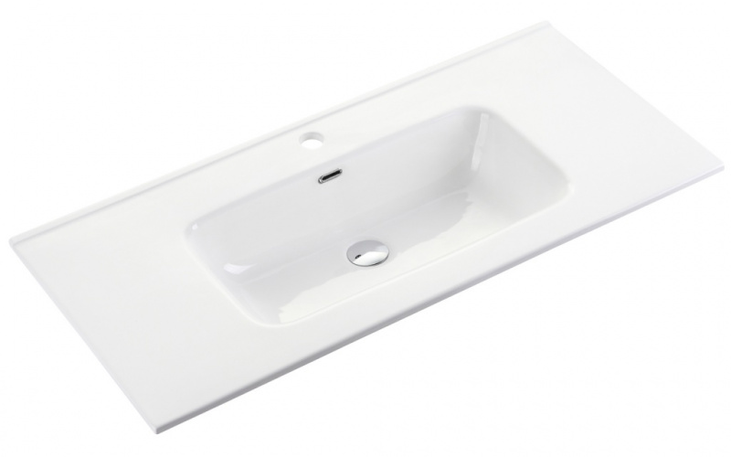 Умывальник накладной прямоугольный Element 910*465*180мм Ceramica Nova белый CN7002