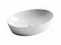Умывальник чаша накладная овальная Element 610*410*150мм Ceramica Nova белый CN5018