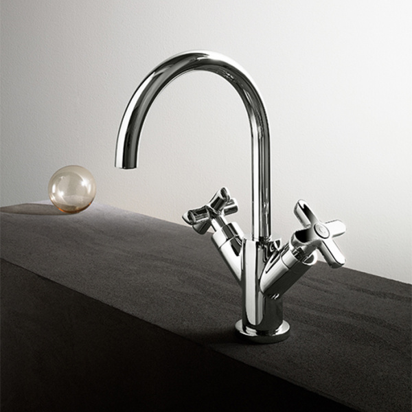 Fantini Icona Classic Смеситель для раковины, 1 отверстие, цвет: хром