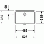 Duravit Vero Раковина 48 см, без отв., цвет: белый