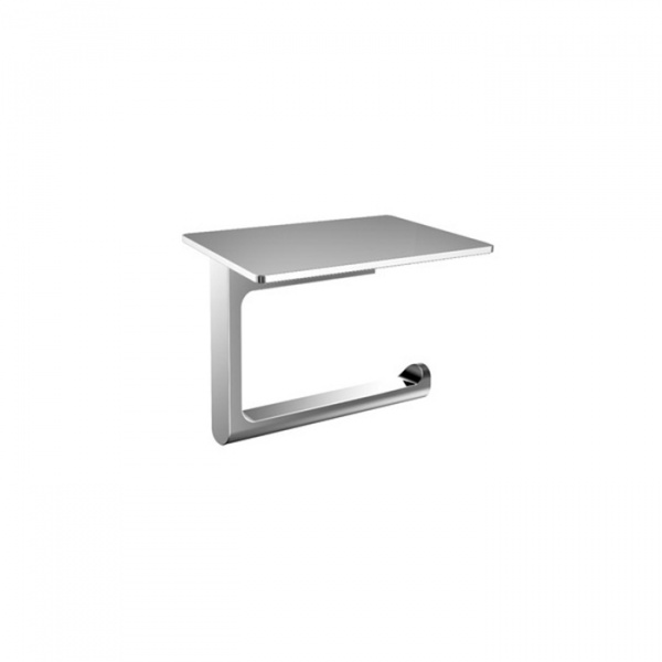 EMCO Flow Держатель т/б с полочкой, подвесной, цвет: хром