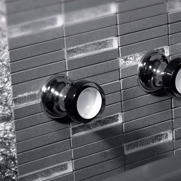 Bongio Soffi Встраиваемый прогрессивный смеситель  цвет: черно-белый/хром