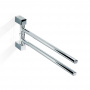 Decor Walther Bloque HTH2 Полотенцедержатель двойной 39.8см, поворотный, подвесной, цвет: хром