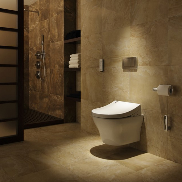 TOTO MH Унитаз подвесной 39.4x53x33.9см, безободковый, Tornado Flush, CeFiONtect, цвет: белый