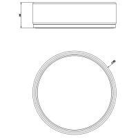 Gessi Inciso Мыльница настольная, цвет: белый/nero XL