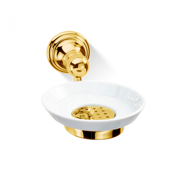 Decor Walther Classic WSS Мыльница подвесная, фарфор, цвет: золото