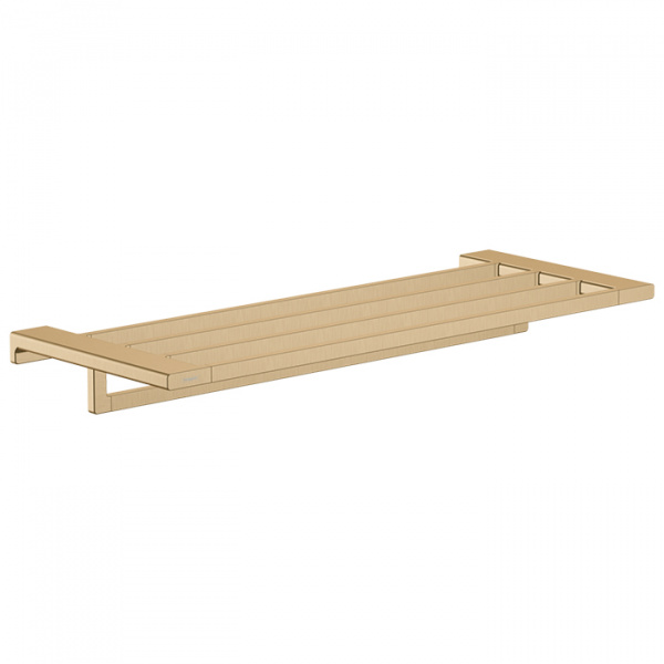 Hansgrohe AddStoris Полка для полотенец 64.8см., цвет: шлифованная бронза