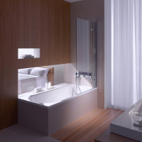 Bette Ocean Ванна с шумоизоляцией встраиваемая, 170х70x45см, сторона ног справа, перелив сзади., BetteGlasur® Plus