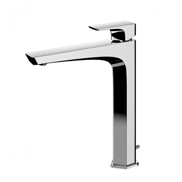 TOTO GE Смеситель для раковины высокий на 1 отв, 51x232x300мм со сливным клапаном, цвет: хром