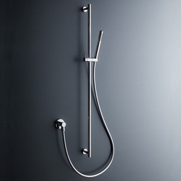 Antonio Lupi Bikappa Ручной душ с держателем на штанге и отдельным настенным выпуском, шланг 150 см., цвет: хром