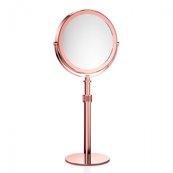 Decor Walther Club SP 13/V Косметическое зеркало 17xh50см, настольное, цвет: розовое золото