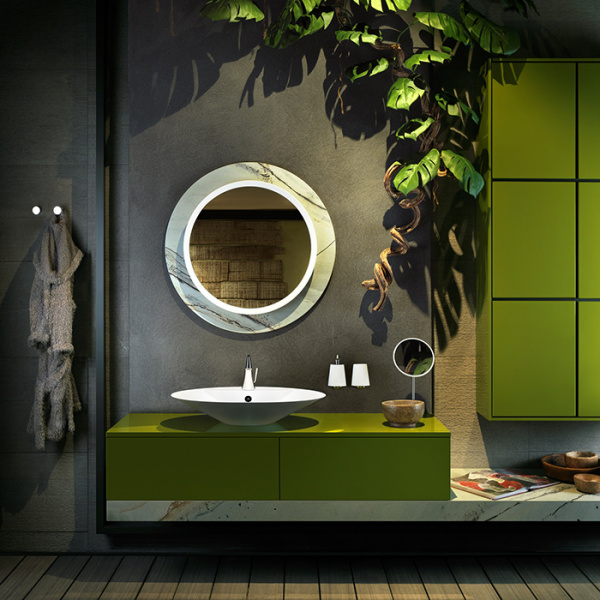 Gessi Cono Настольное поворотное зеркало, цвет: хром