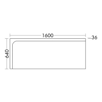 Burgbad Sinea Зеркало с подсветкой 160x64 см, сенсорный выкл.