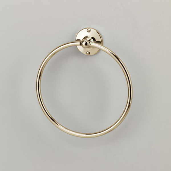 Devon&Devon Cavendish Полотенцедержатель кольцо 21см., подвесной, цвет: золото