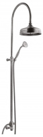 Душевая стойка с ручным и верхним душем CEZARES VINTAGE-CAI