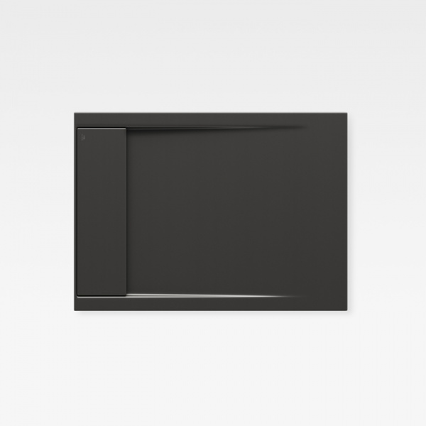 Armani Roca Island Душевой поддон 110х80х6.5см, слив Ø9см, мат-л: Fireclay, цвет: nero