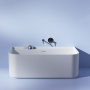 Laufen Sonar Ванна 160x81.5х46см, пристенная, с слив-переливом, материал: композит