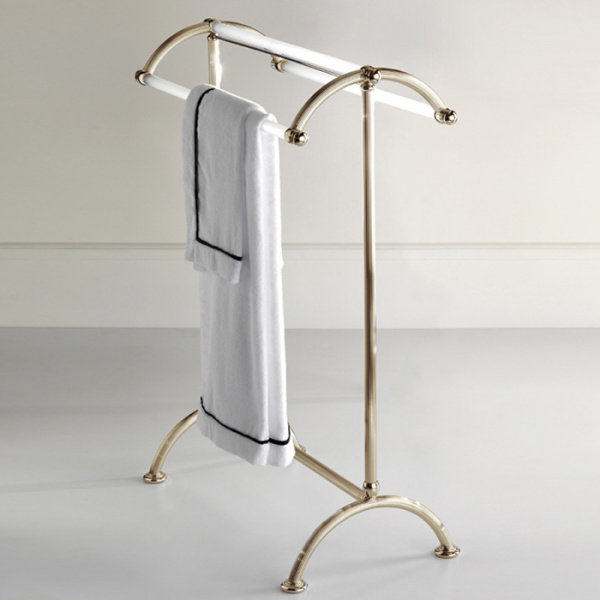 Devon&Devon Single Полотенцедержатель тройной напольный, цвет: золото