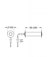 Панель смыва для унитаза Grohe Skate 43977000