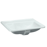 Laufen Pro S Раковина 56х44х20 см, встраиваемая сверху, с 1 отв., без перелива, цвет: белый