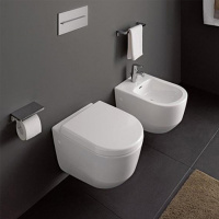 Laufen Pro Биде подвесное 56x36x34.5см, с 1 отв. под смеситель, цвет: белый