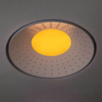 Antonio Lupi Lumen Встраиваемый верхний душ, 54х54см, с подсветдкой цвет: белый