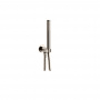 Fantini Venezia Душевой набор: ручная лейка FIT, шланг 150 см, держатель для ручной лейки, цвет: Nickel PVD