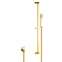 Gessi Mimi Душевая стойка с ручным душем и выводом воды из стены, цвет: золото