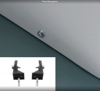 Kerasan Flo унитаз приставной 56см, цвет: белый, сиденье на выбор