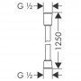 Hansgrohe Comfortflex Шланг, 1250мм, цвет: хром
