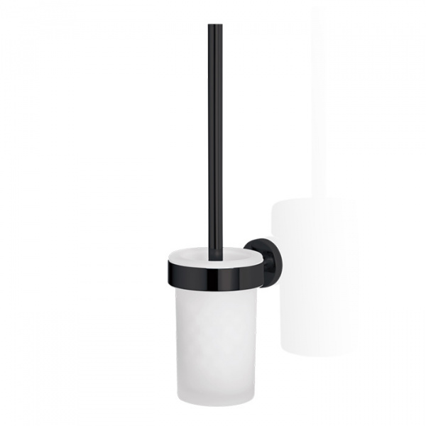Decor Walther Basic WBG Туалетный ершик, подвесной, цвет: черный матовый