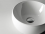 Умывальник чаша накладная круглая  Element 395*395*155мм Ceramica Nova белый CN6001