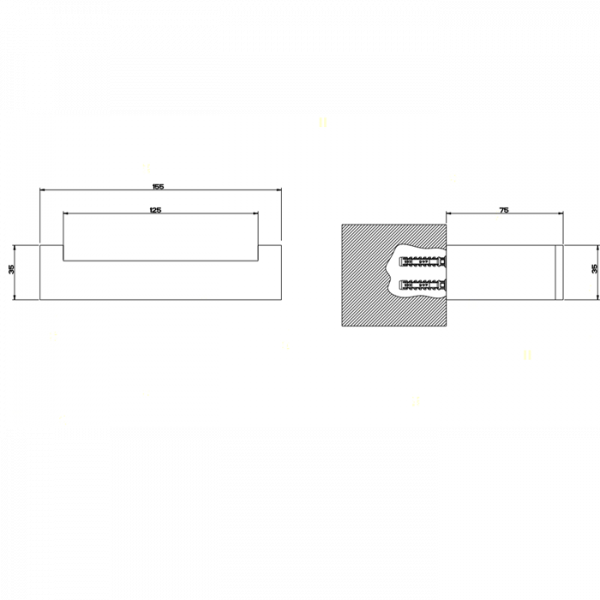 Gessi Rettangolo Держатель для туалетной бумаги вертикальный/горизонтальный, подвесной, цвет: хром