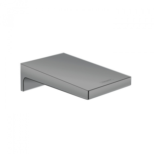 Hansgrohe Metropol Излив на ванну 185мм, настенный, цвет: шлифованный черный хром