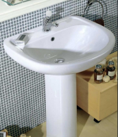 AZZURRA Pratica Раковина 64х48х19 см, 1 отв., цвет: белый