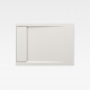 Armani Roca Island Душевой поддон 110х80х6.5см, слив Ø9см, мат-л: Fireclay, цвет: off-white