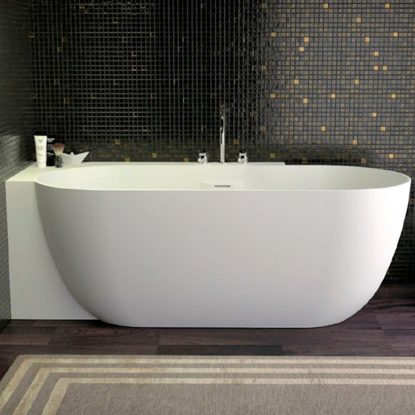 Knief Lotus Ванна 170х75х63см., отдельностоящая, Dx, из материала Stone, с переливом