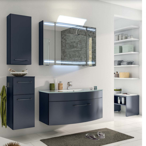 Pelipal Cassca Комплект мебели 100см, Цвет: стальной серый