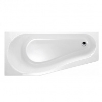 Ванна асимметричная Geberit 657260000, 160х75, санитарный акрил