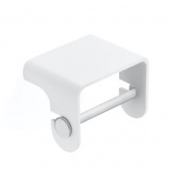 Decor Walther Stone TPH4 Держатель туалетной бумаги, подвесной, цвет: белый / сталь матовая