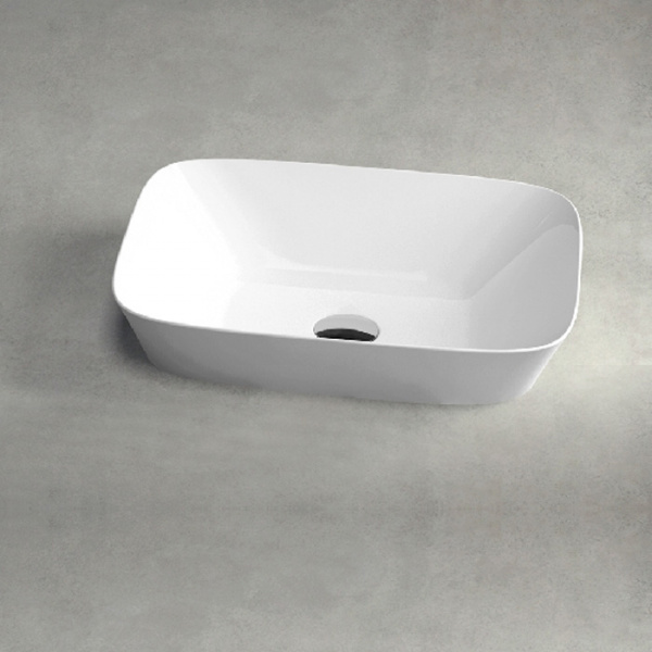 AZZURRA PRUA Раковина 50х40 см, без отв., цвет: белый