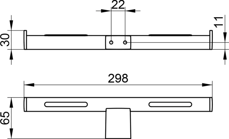 Держатель туалетной бумаги Keuco Plan 14963 двойной, хром